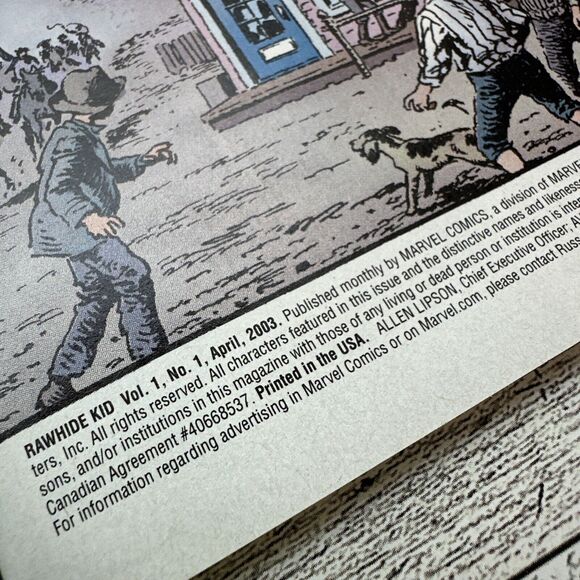 Rawhide Kid #1 Marvel Max Western Comic‎ Book - Parental Advisory - Zimmerman - Picture 6 of 16